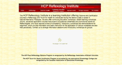 Desktop Screenshot of hcpreflexology.com
